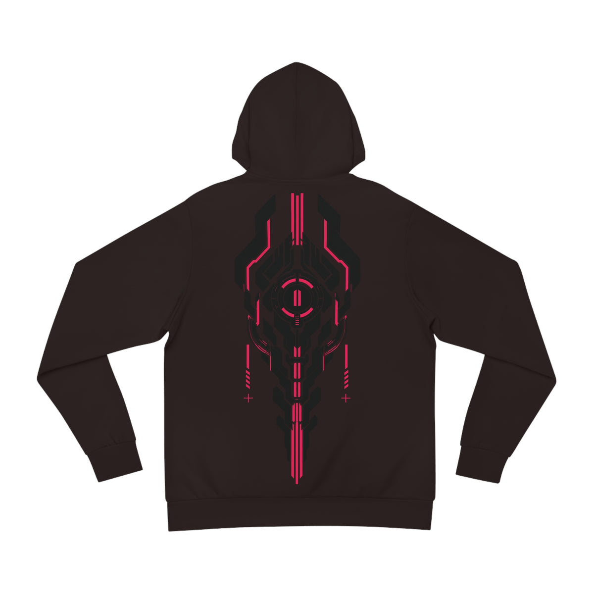 Cyber Tech Hoodie — Neon Geometric Gaming Pullover